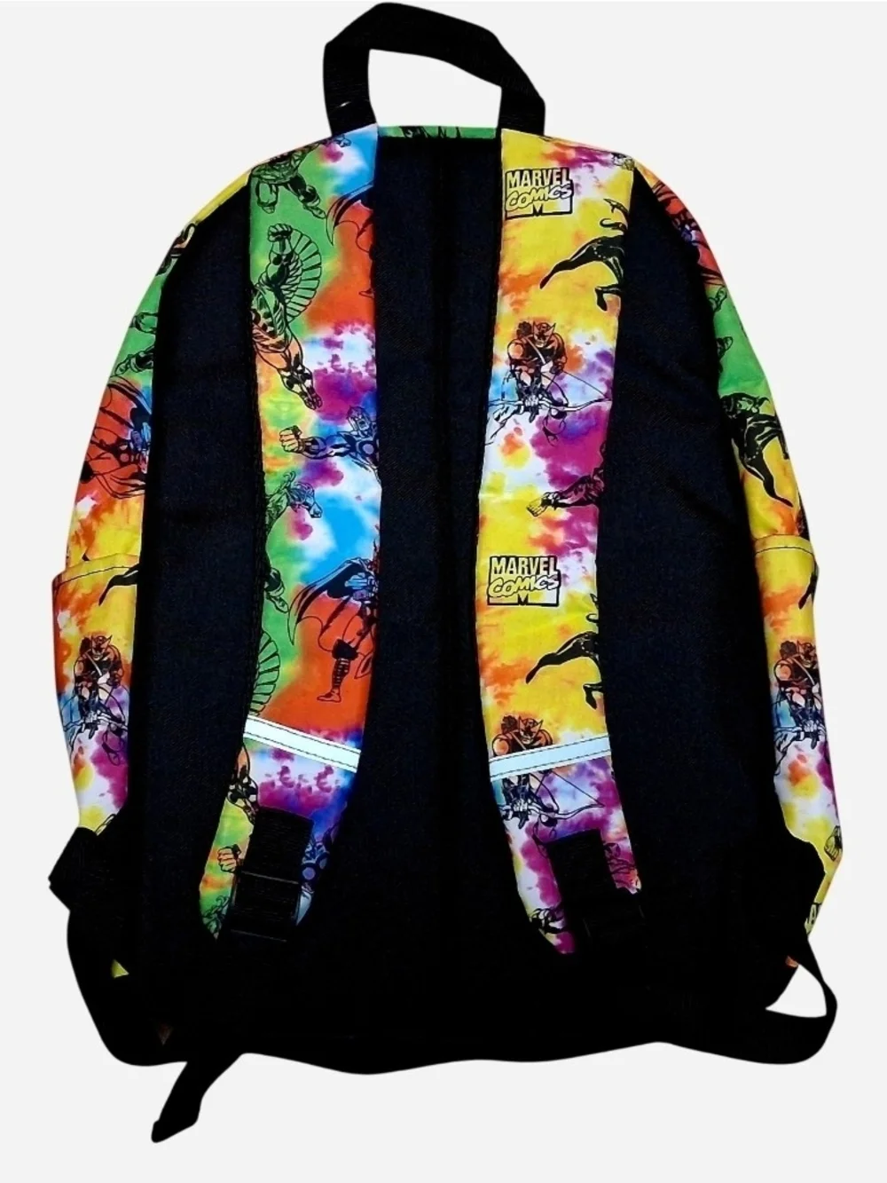 Marvel Unisex Tie-Dye Superhero Backpack For Kids Or Adults